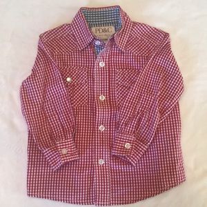 Boys 3T button down shirt EUC